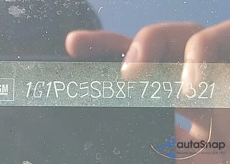 2015 Chevrolet Cruze 1Lt Auto z USA, uszkodzony, nr VIN 1G1PC5SB8F7297321